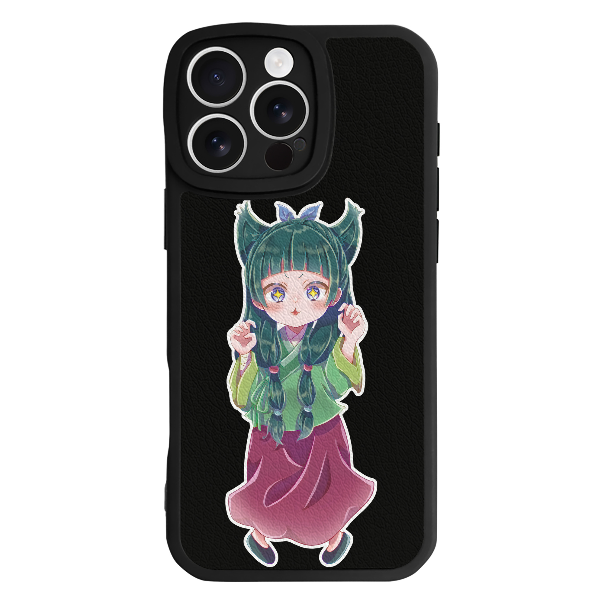 薬屋のひとりごと The Apothecary Diaries 【iPhone 16シリーズ対応】シリコンスマホケース（レザー調） 材質：シリコン